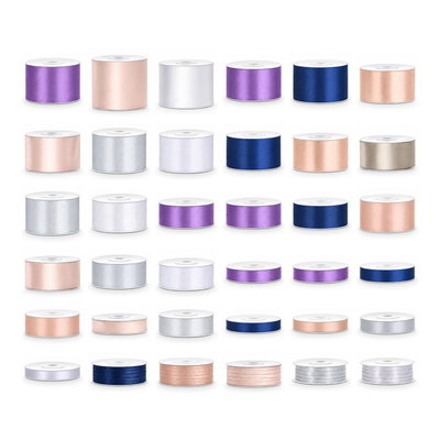 Satinbandspaket – Marin elegans – Maxi – 36 rullar – hela paketet