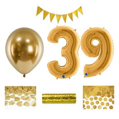 39-årsfest – festpaket i guld