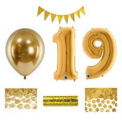 19-årsfest – festpaket i guld