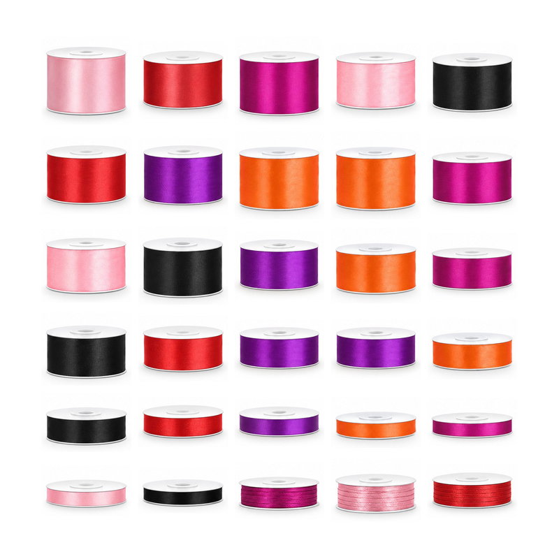 Satinbandspaket – Halloween – Maxi – 30 rullar – hela paketet