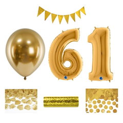 61-årsfest – festpaket i guld