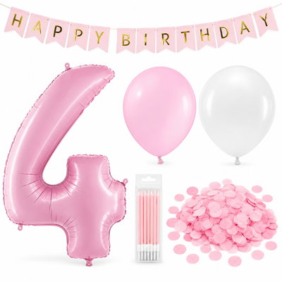 Kalaspaket 4-års Kalas Rosa