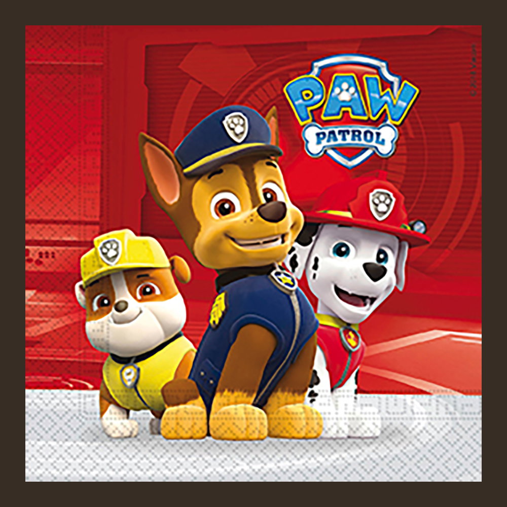 Servetter - Paw Patrol