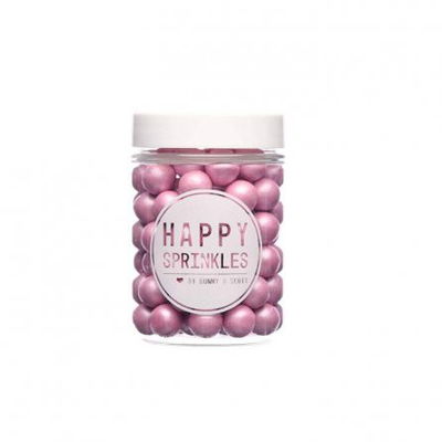 Happy Sprinkles - Dekoration - Choco Crunch Pink M - 90g