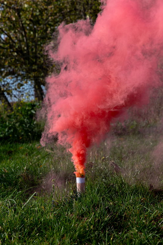 Rökfackla It's a Girl Rosa