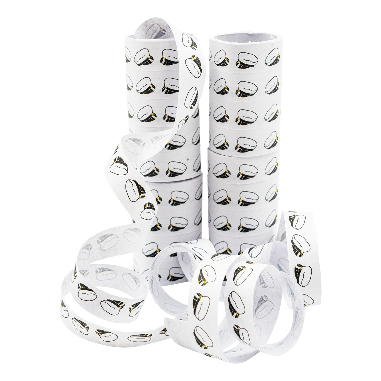 Serpentiner - Studentmössor - 2-pack