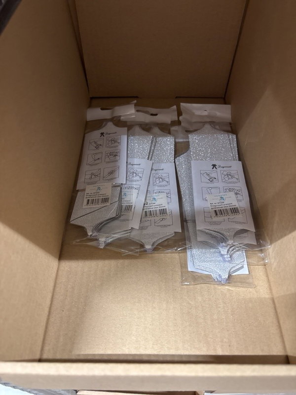 Presentrosetter Silver – 4-pack – referensbild från auktionspartiet