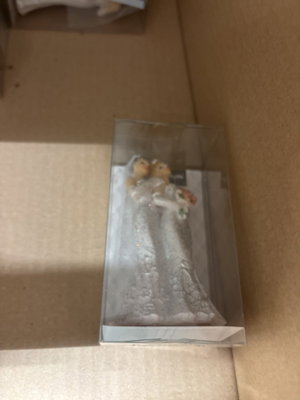 Tårtfigur Brides – referensbild från auktionspartiet