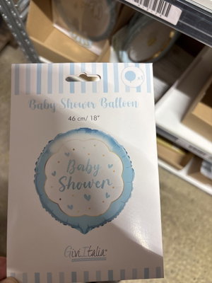 Auktionsreferens: Givi Italia Baby Shower-folieballong 46 cm