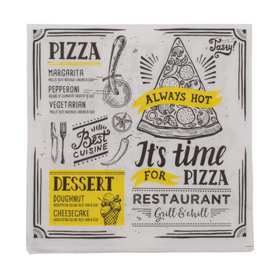Pappersservett It’s time for Pizza 20-pack