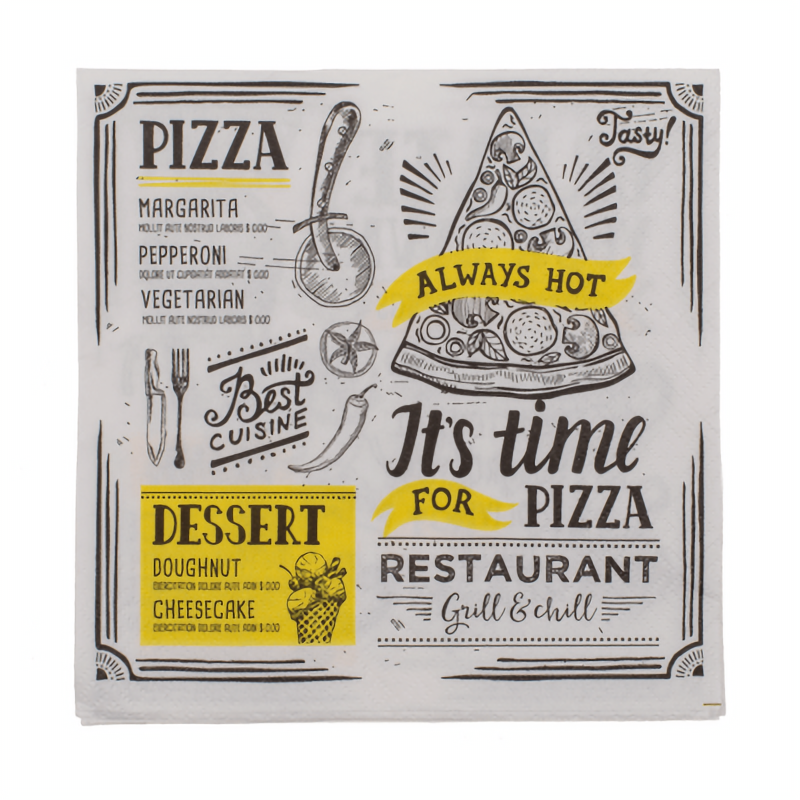 Pappersservett It’s time for Pizza 20-pack
