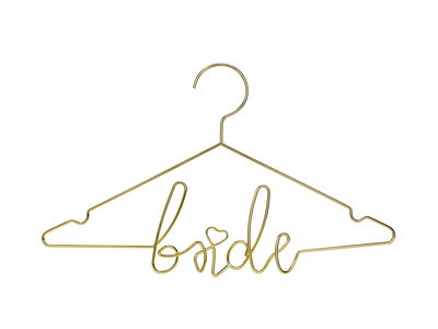 Klädhängare Bride Guld
