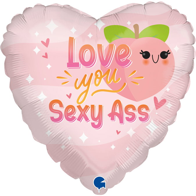 Folieballong - Love You Sexy Ass