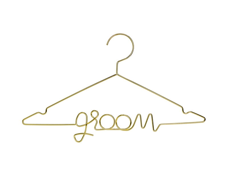 Klädhängare Groom Guld