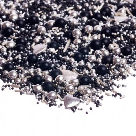 Happy Sprinkles - Strössel - Black Pearl - 90g