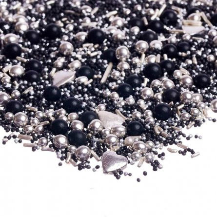 Happy Sprinkles - Strössel - Black Pearl - 90g