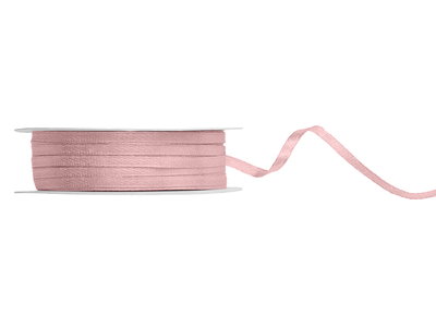 Satinband Lätt Dammig Rosa