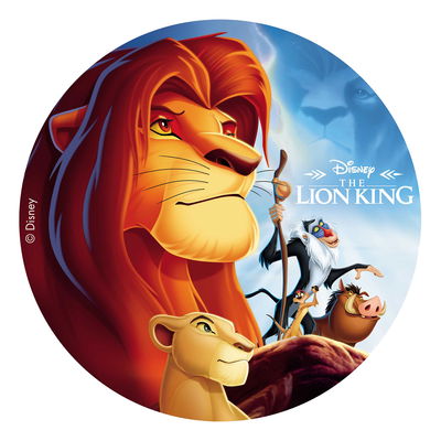 236039-DISCOS COMESTIBLES TARTA REY LEON ZERO 20CM_1