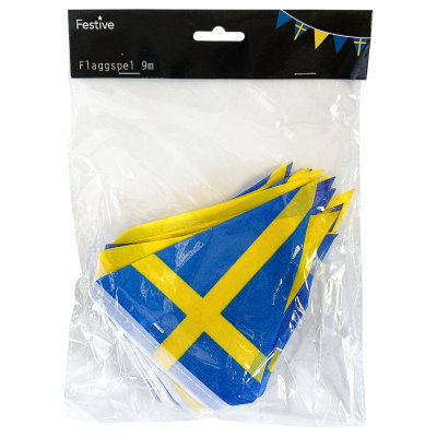 Vimpelgirlang - Sverige Flaggor