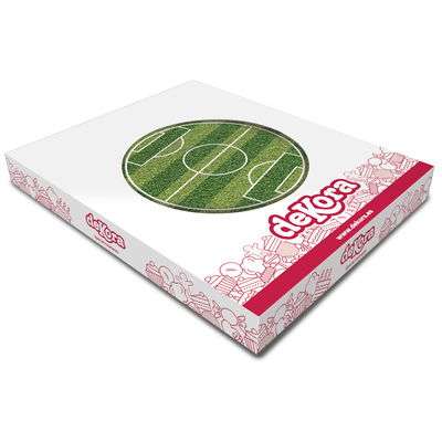 Fotbollsplan Tårtbild 20cm