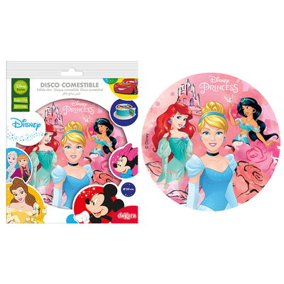 Tårtbild Disney Prinsessor 20cm