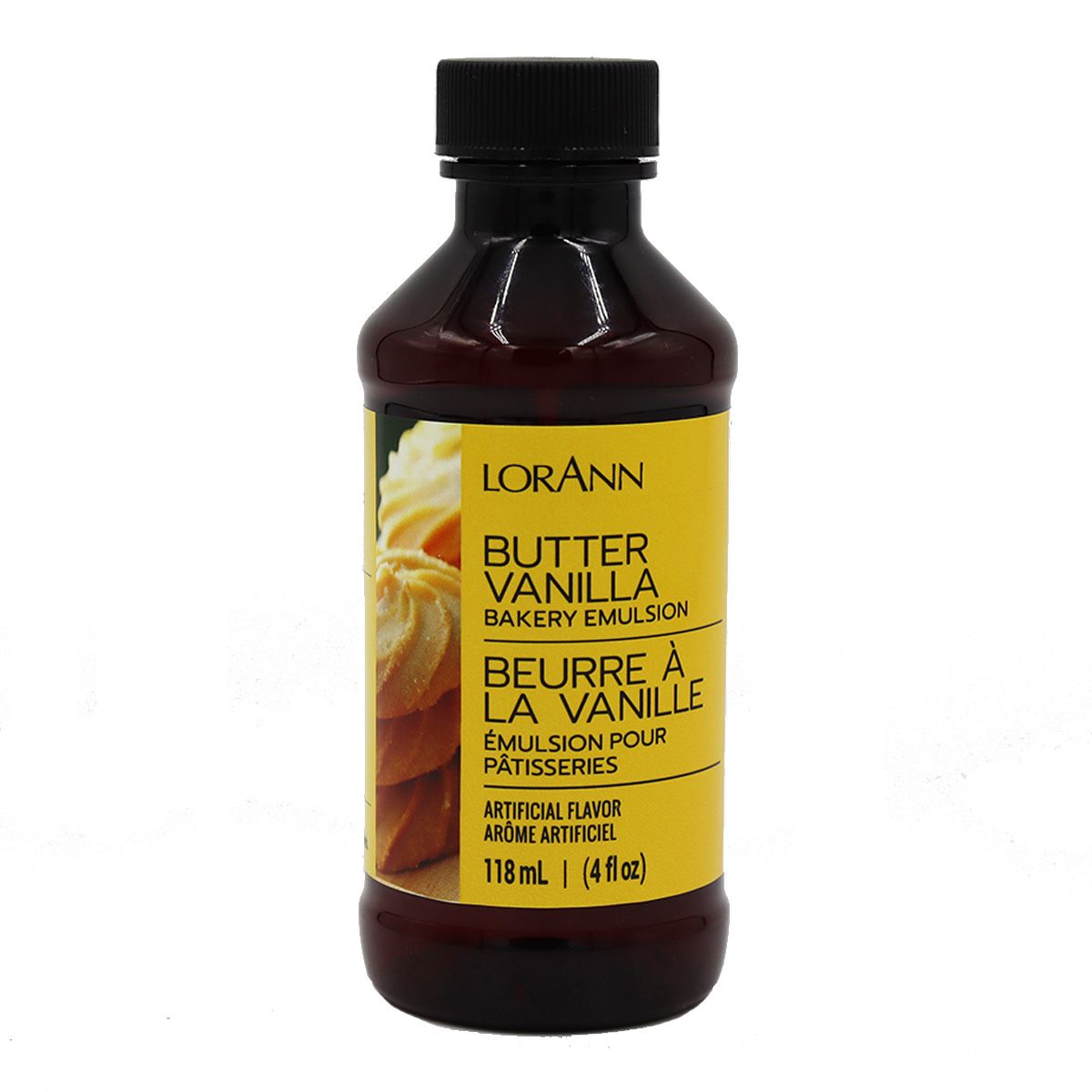 LorAnn Bakery Emulsion Butter Vanilla, flaska 118 ml