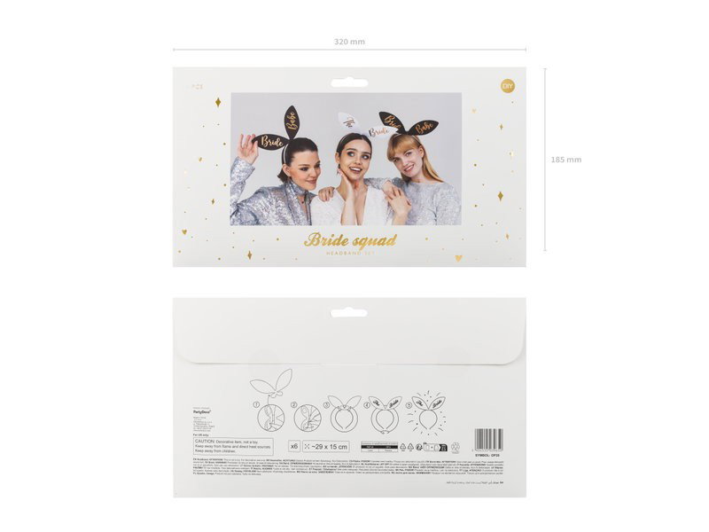 Bride Squad Pannband