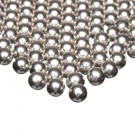 Happy Sprinkles - Dekoration - Choco Crunch Silver M - 90g