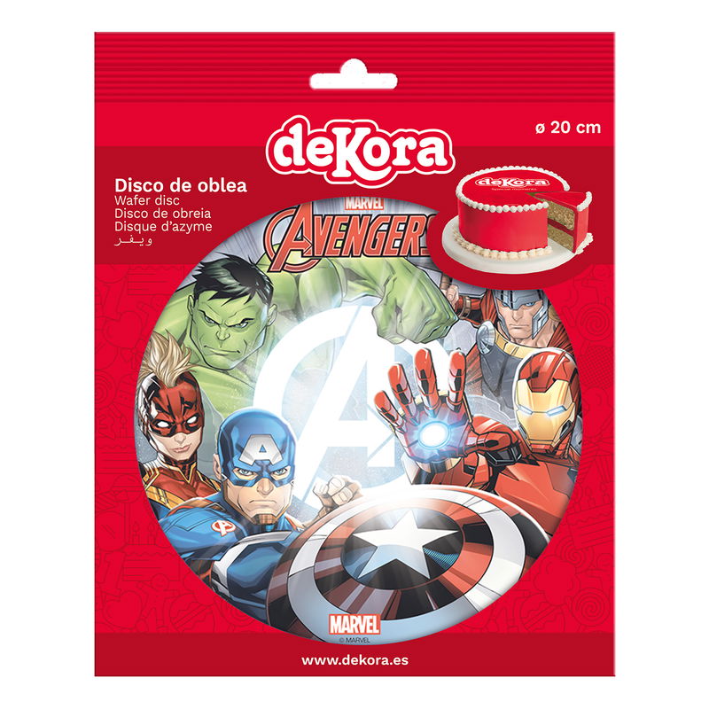 Avengers Tårtbild 20cm