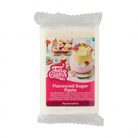 Sockerpasta - Marshmallow - FunCakes - 250g