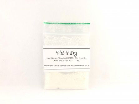 Livsmedelsfärg - Vit