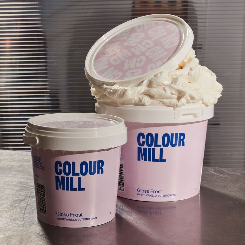 Colour Mill Vit Smörkräm Gloss Frost 1 L
