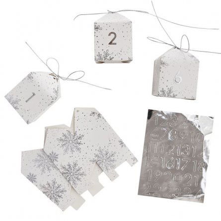 Adventskalender - Snowflake - DIY