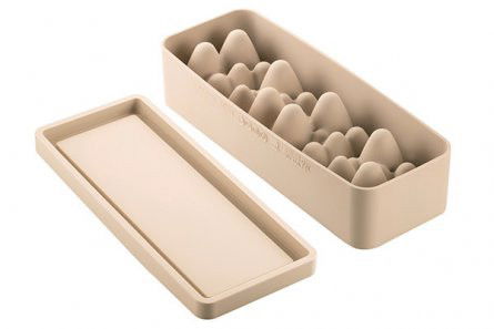 Silikonform - Bergstoppar i 3D