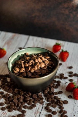 Mörk choklad - Chokladknappar - BAM - 500g