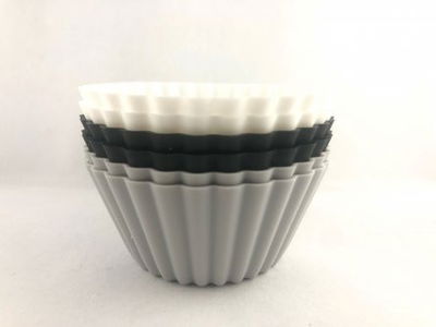 Stora Muffinsformar - Silikon - 6p - Pufz