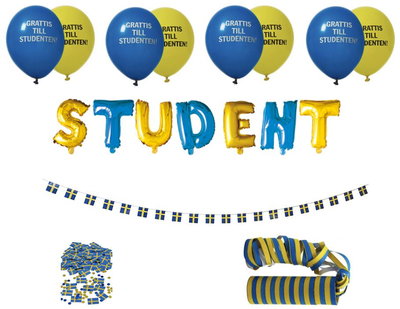 Studentdekoration paket