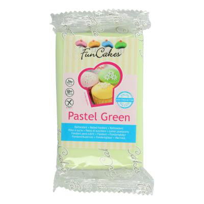Sugarpaste - Pastel Green - FunCakes