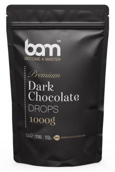 Mörk choklad - Chokladknappar - BAM - 1kg