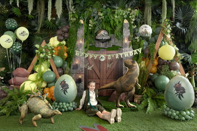 Folieballong  Jurassic World Logo