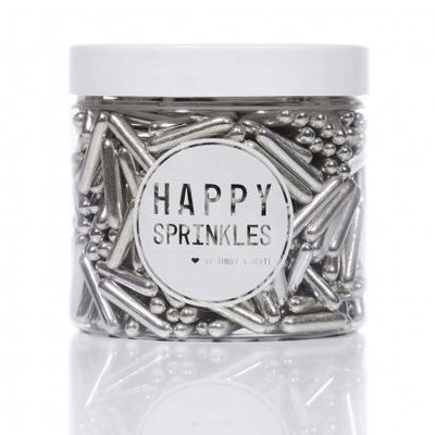 Happy Sprinkles - Strössel - Silver Rods - 90g