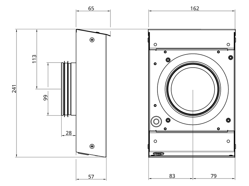 Jape Fasadfläkt UTV 100