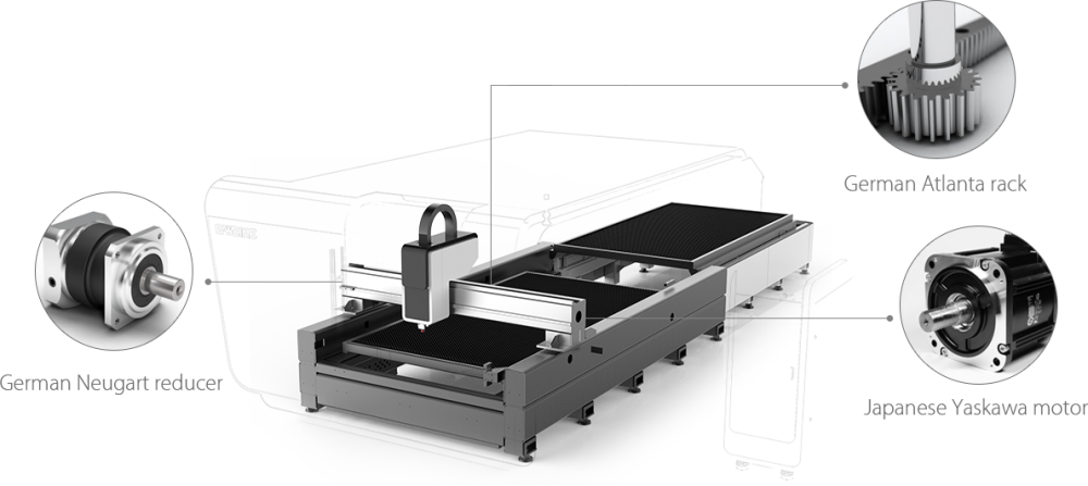 Fiberlaser Gweike LF4020GA