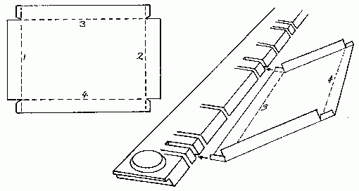 Slitsat prisma 650mm