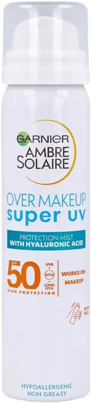 Garnier Ambre Solaire Over Makeup Super UV SPF50 75 ml Garnier Ambre Solaire Over Makeup Super UV SPF50 75 ml