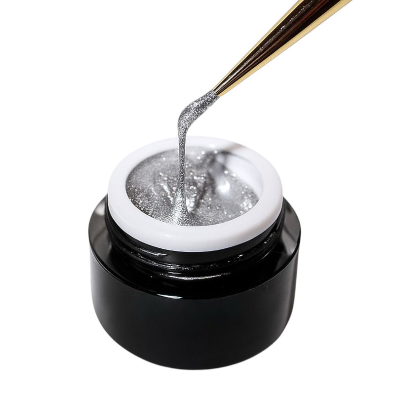Painting gel Silver