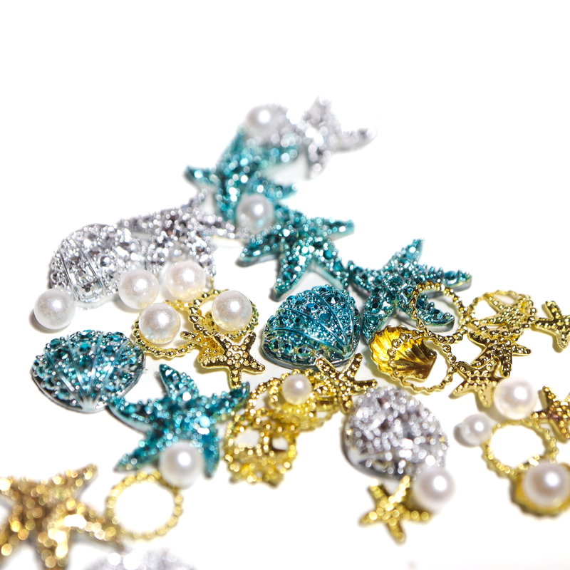 Nail art Mediterranean