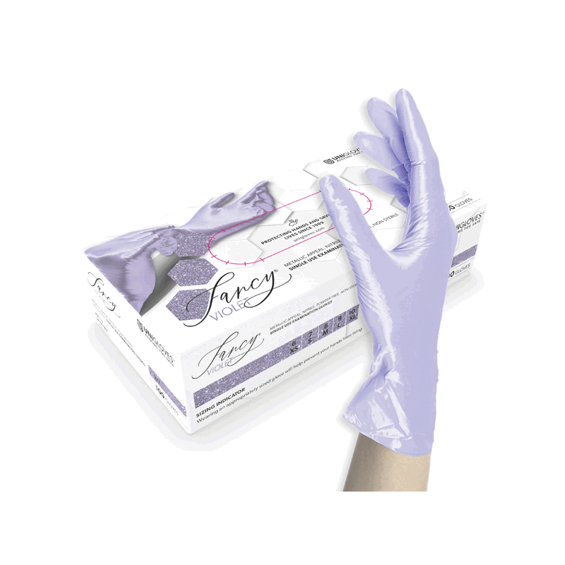 Nitril handskar Pearl Violet