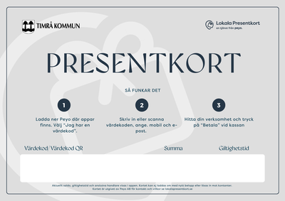 Timrå Kommun julgåva