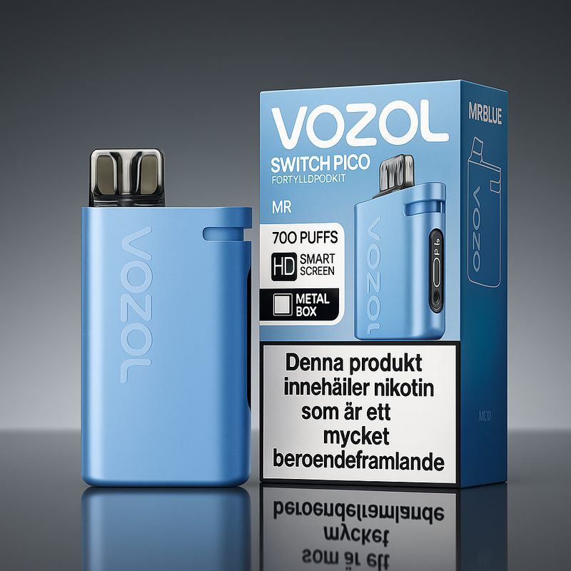 Vozol switch pico mr. blue